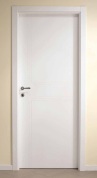 PT2 white laquer lines door Λευκή πόρτα με γραμμές Loft mylofteu